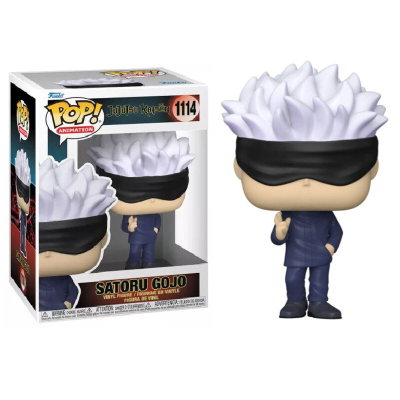 Funko POP! Аниме, коллекционная фигурка, Дзюдзюцу Кайсен, Сатору Годзё, 1114
Funko POP! Аниме, коллекционная фигурка, Дзюдзюцу Кайсен, Сатору Годзё, 1114