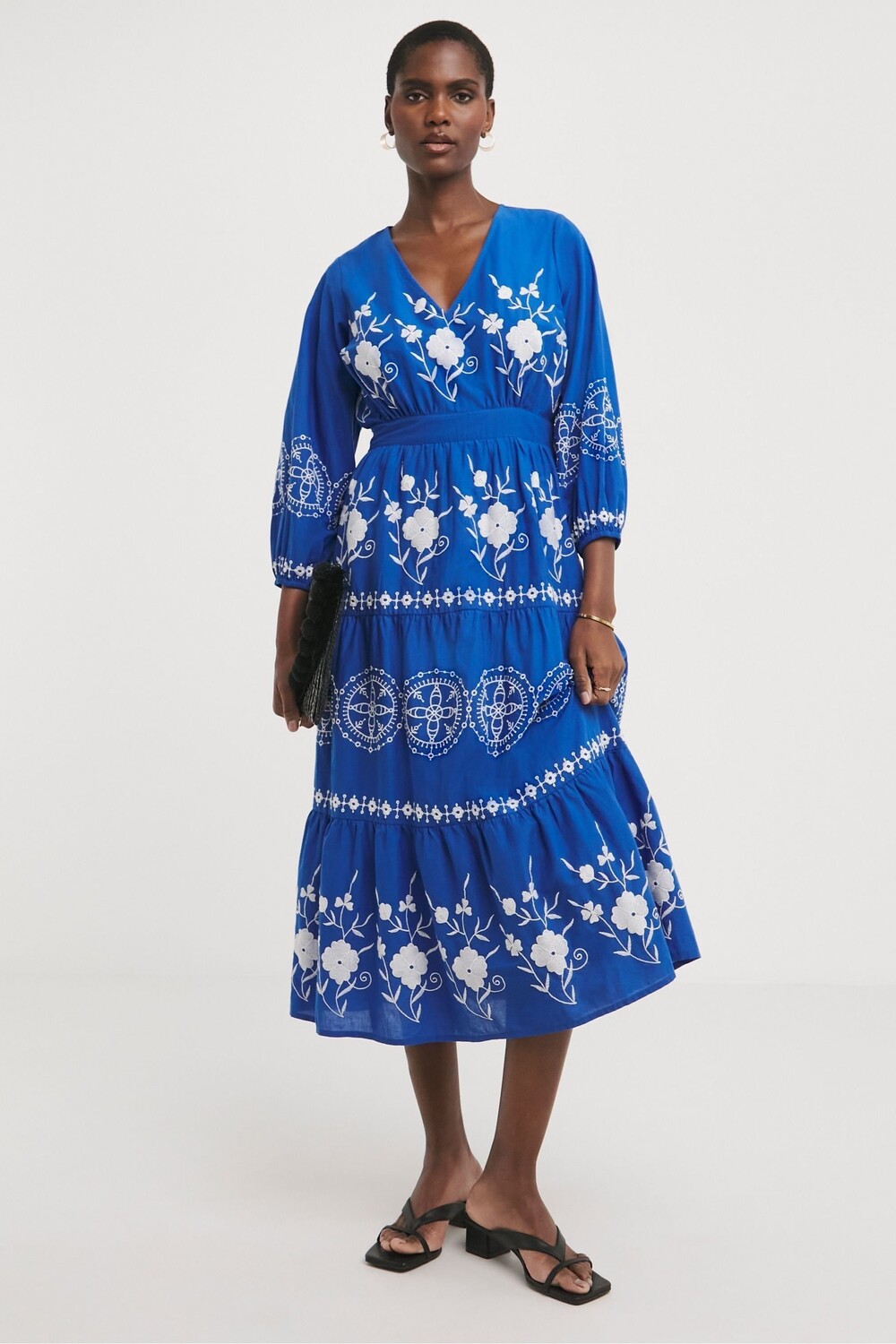 Платье с вышивкой Jd Williams, синий
Платье с вышивкой Jd Williams, синий