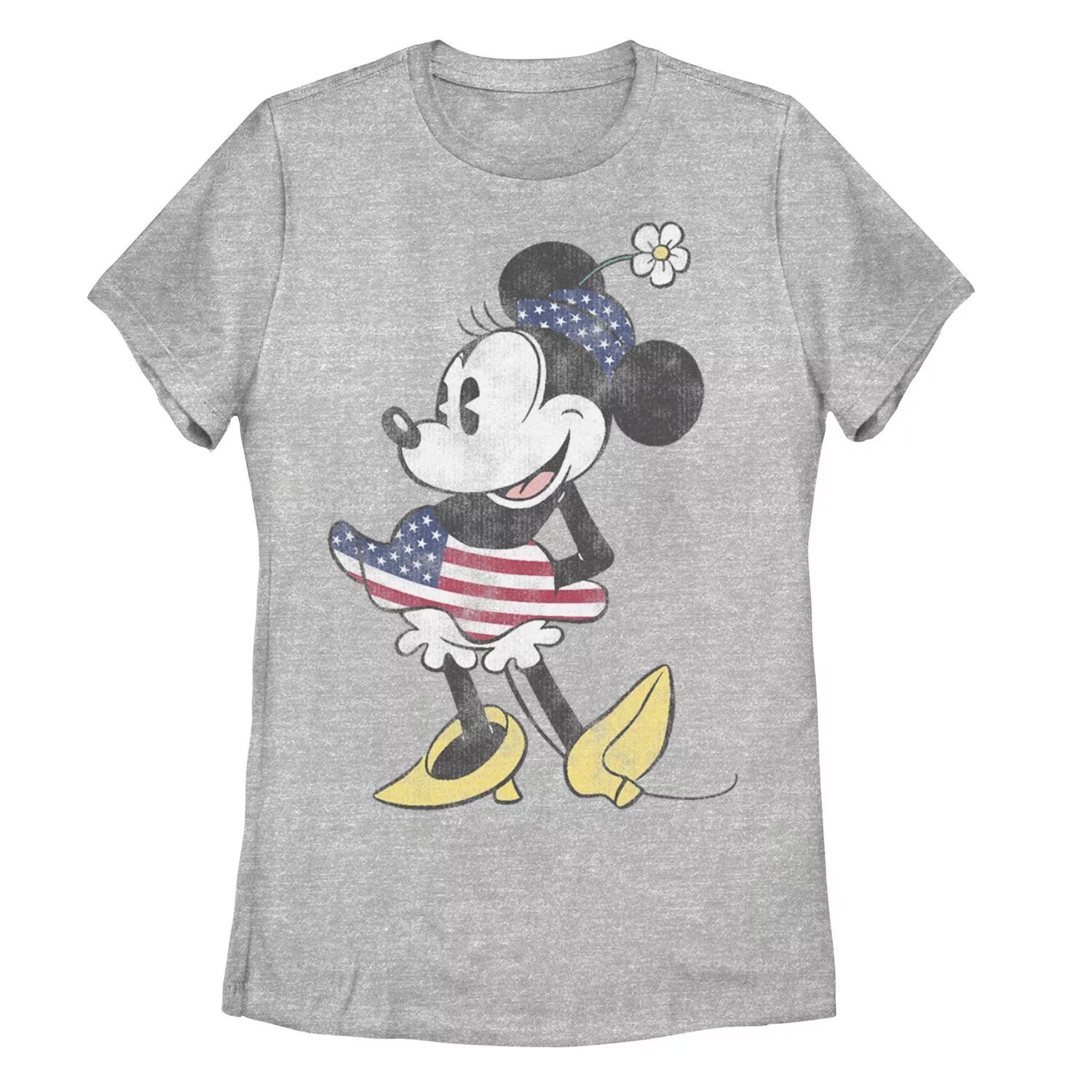 Винтажная футболка с рисунком «Американа» Disney's Minnie Mouse Licensed Character
Винтажная футболка с рисунком «Американа» Disney's Minnie Mouse Licensed Character