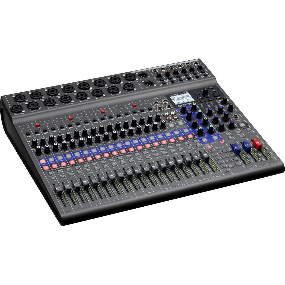 Цифровой микшер Zoom LiveTrak L-20 - 20-Input Digital Mixer & Multitrack ZL20
Цифровой микшер Zoom LiveTrak L-20 - 20-Input Digital Mixer & Multitrack ZL20
