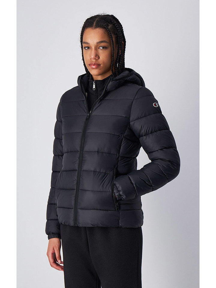 Стеганая куртка Champion, черный
Стеганая куртка Champion, черный