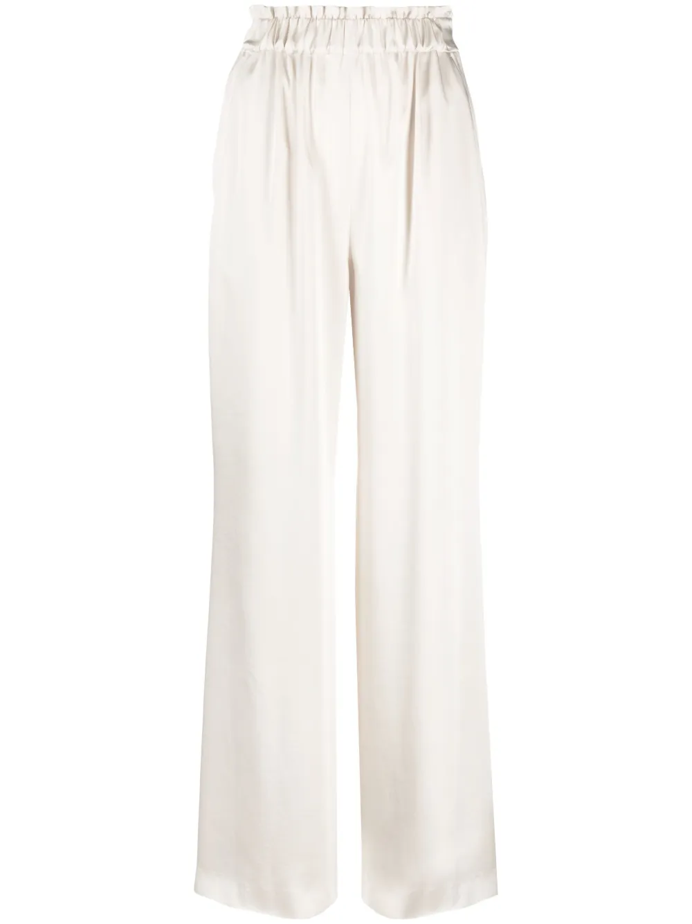 Широкие брюки с присборенным поясом Claudie Pierlot, нейтральный
Широкие брюки с присборенным поясом Claudie Pierlot, нейтральный