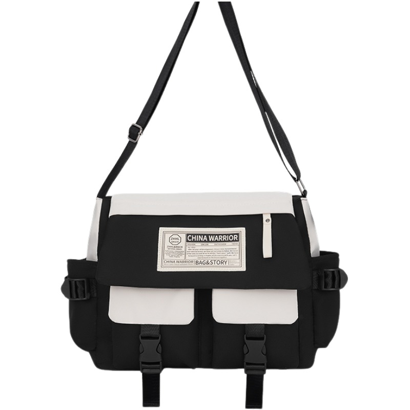 WARRIOR Оксфордская сумка через плечо, Black White
WARRIOR Оксфордская сумка через плечо, Black White