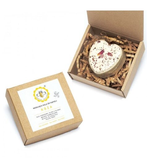 Бомбочка для ванны, РОЗА, игристая, ароматная, сердце, 80 г, Miodowa Mydlarnia
Бомбочка для ванны, РОЗА, игристая, ароматная, сердце, 80 г, Miodowa Mydlarnia