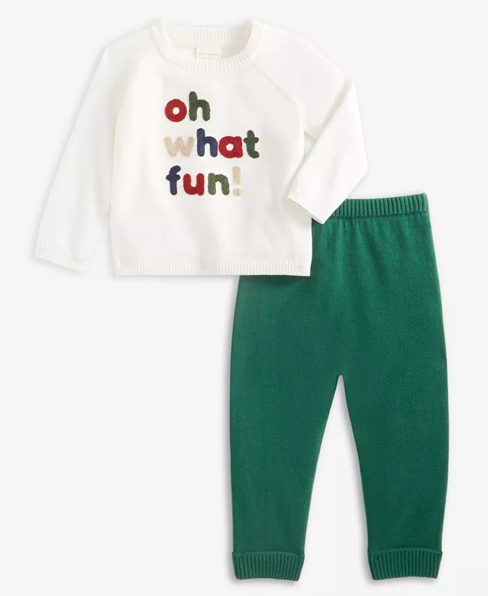 Мальчики (0-24) 2-предметный комплект свитер и брюки Oh What Fun First Impressions, белый
Мальчики (0-24) 2-предметный комплект свитер и брюки Oh What Fun First Impressions, белый