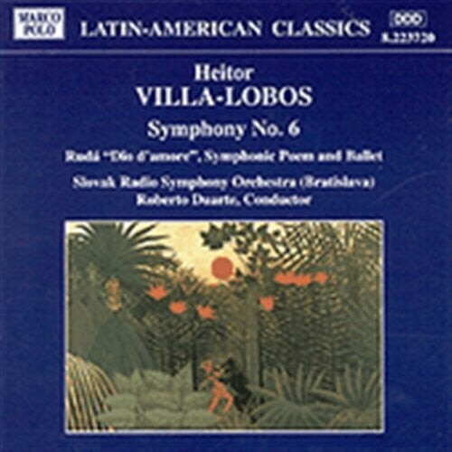 CD диск Villa-Lobos / Slovak Radio Sym Orchestra: Symphony 6
CD диск Villa-Lobos / Slovak Radio Sym Orchestra: Symphony 6