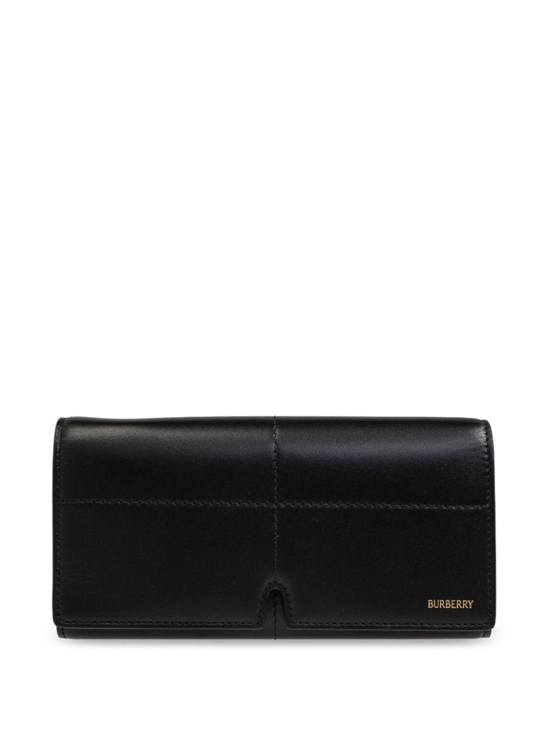 Burberry кожаный кошелек с логотипом, черный 
Burberry кожаный кошелек с логотипом, черный