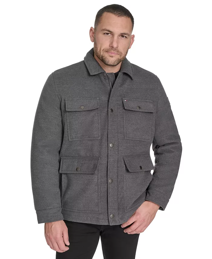 Мужская куртка Field из шерстяной смеси Tommy Hilfiger, серый
Мужская куртка Field из шерстяной смеси Tommy Hilfiger, серый