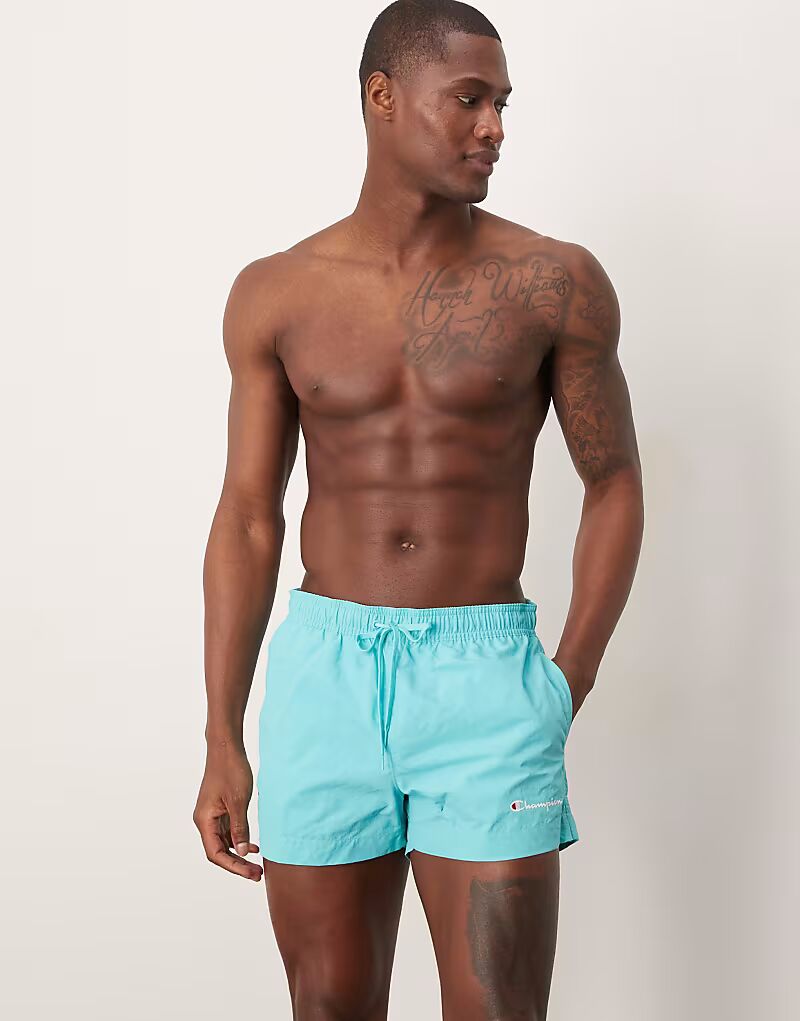 Плавки-шорты Champion синего цвета
Плавки-шорты Champion синего цвета