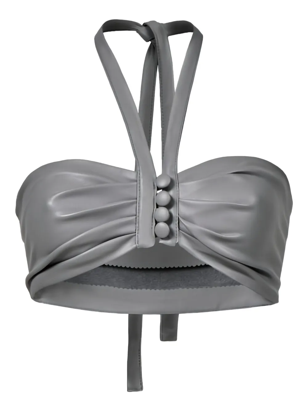 Топ с вырезом халтер Lika, серый
Топ с вырезом халтер Lika, серый