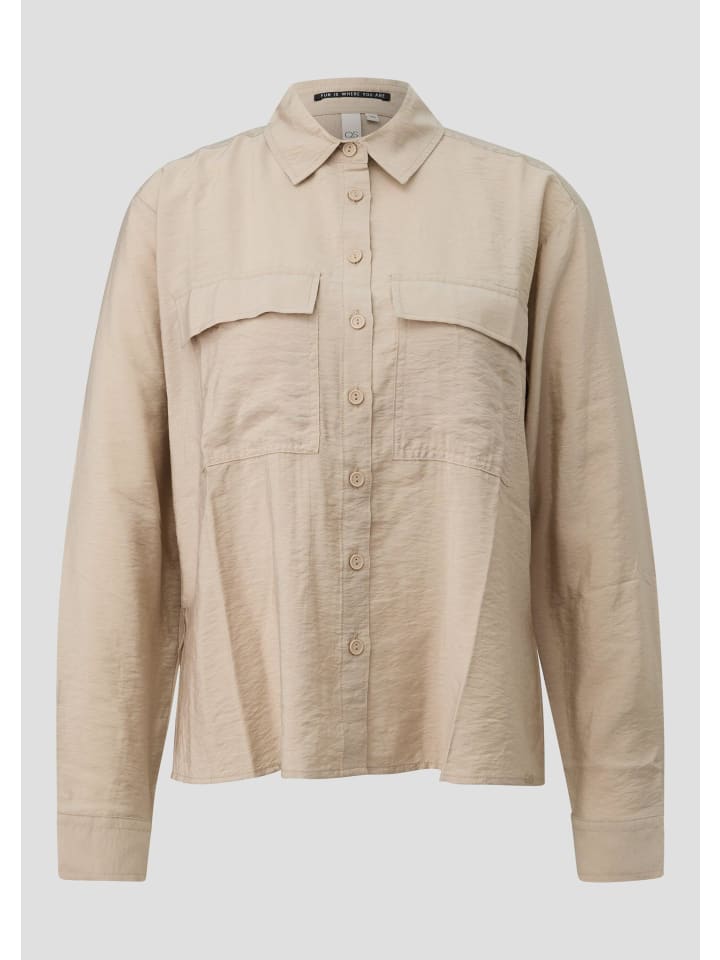 Блузка в цвете 8148_бежевый QS
Блузка в цвете 8148_бежевый QS