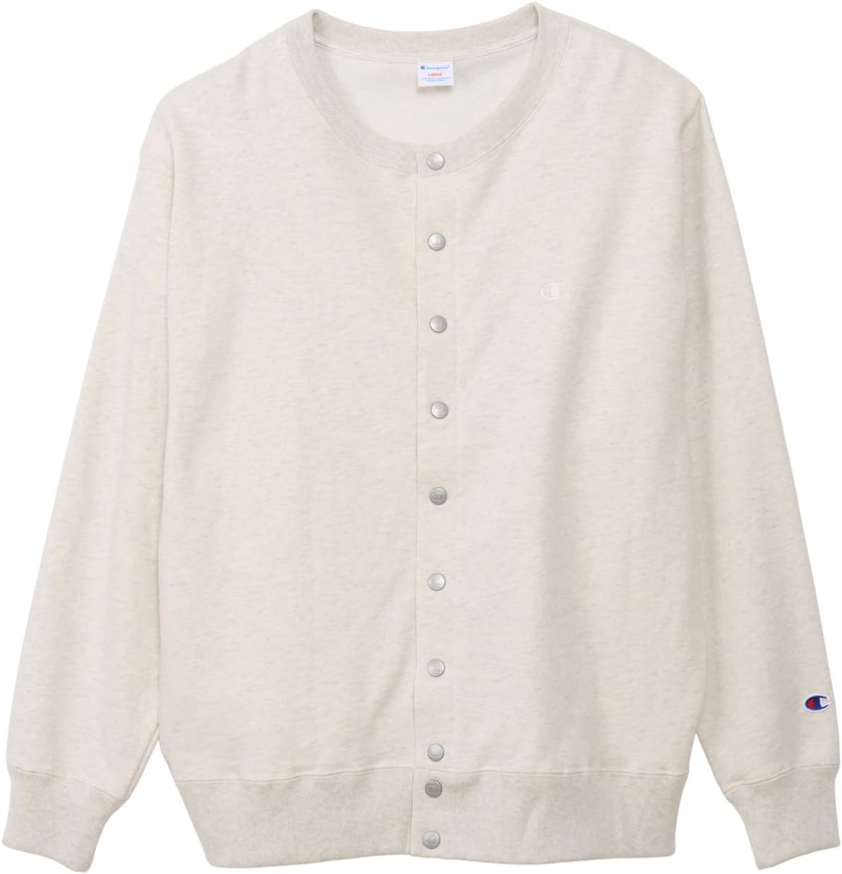 Мужская толстовка Champion C3-D009 свободного кроя, с длинным рукавом, круглым вырезом, 100% хлопок, вышивка логотипа в одну точку, застежка на кнопках, повседневная мужская одежда, овсяный
Мужская толстовка Champion C3-D009 свободного кроя, с длинным рукавом, круглым вырезом, 100% хлопок, вышивка логотипа в одну точку, застежка на кнопках, повседневная мужская одежда, овсяный