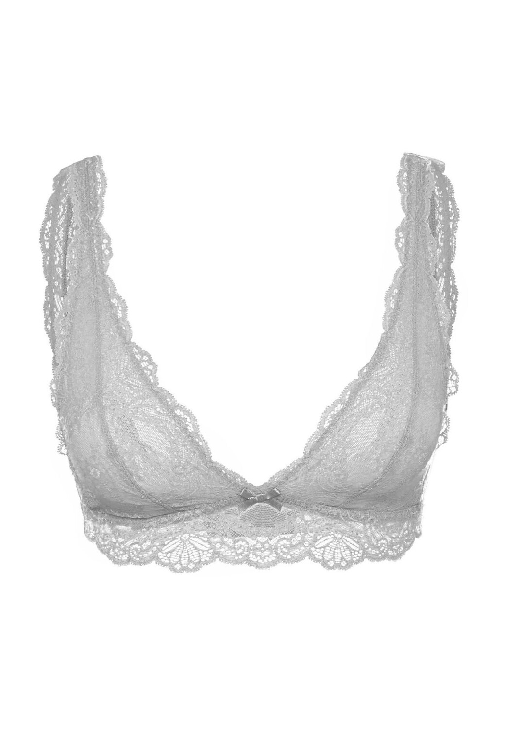 Женский кружевной треугольный бюстгальтер с широкими бретелями и бантом Aubade, цвет Opale
Женский кружевной треугольный бюстгальтер с широкими бретелями и бантом Aubade, цвет Opale