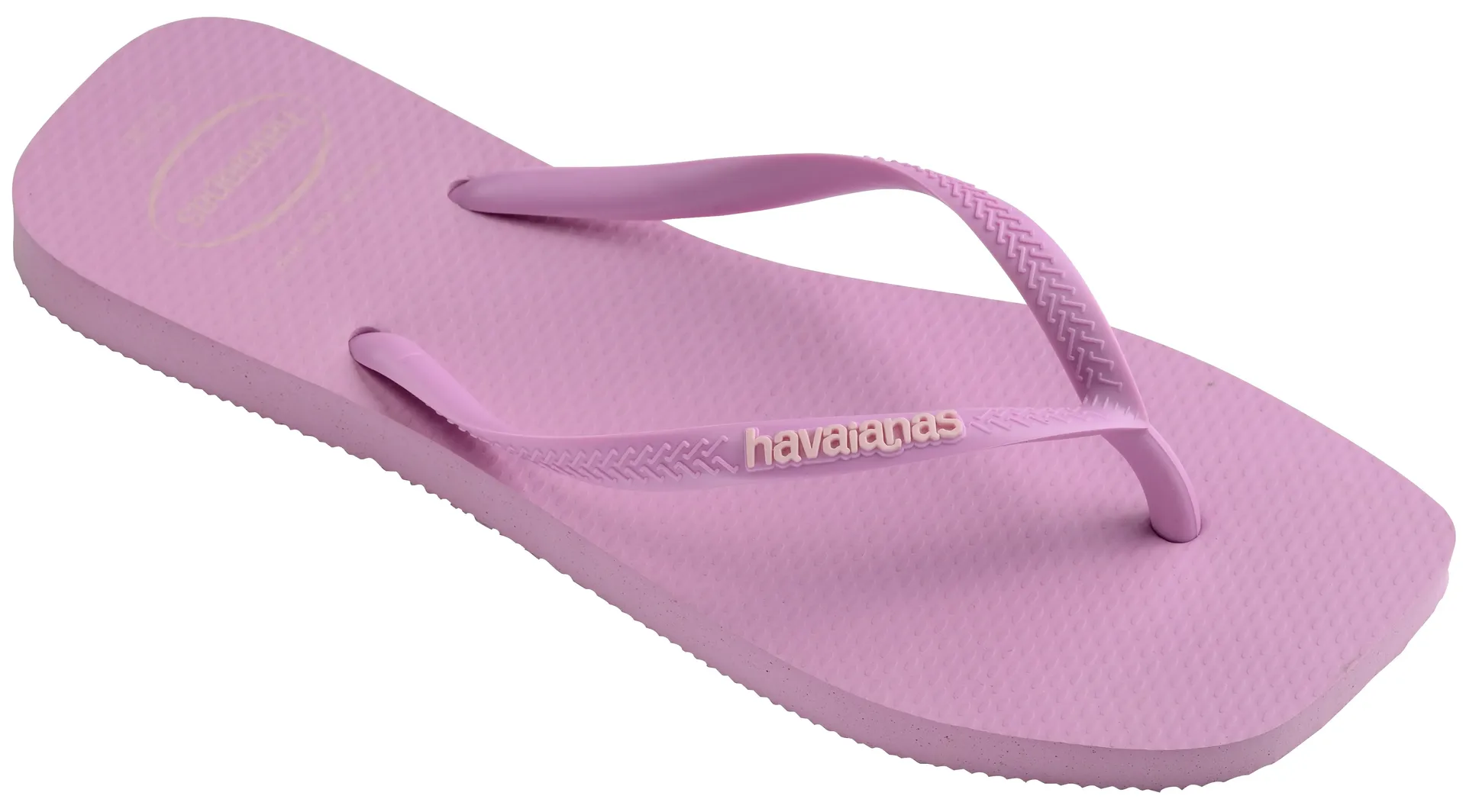 Шлепанцы Havaianas "SQUARE LOGO POP UP", летняя обувь, тапочки, туфли для бассейна с квадратным носком, цвет Flieder
Шлепанцы Havaianas "SQUARE LOGO POP UP", летняя обувь, тапочки, туфли для бассейна с квадратным носком, цвет Flieder