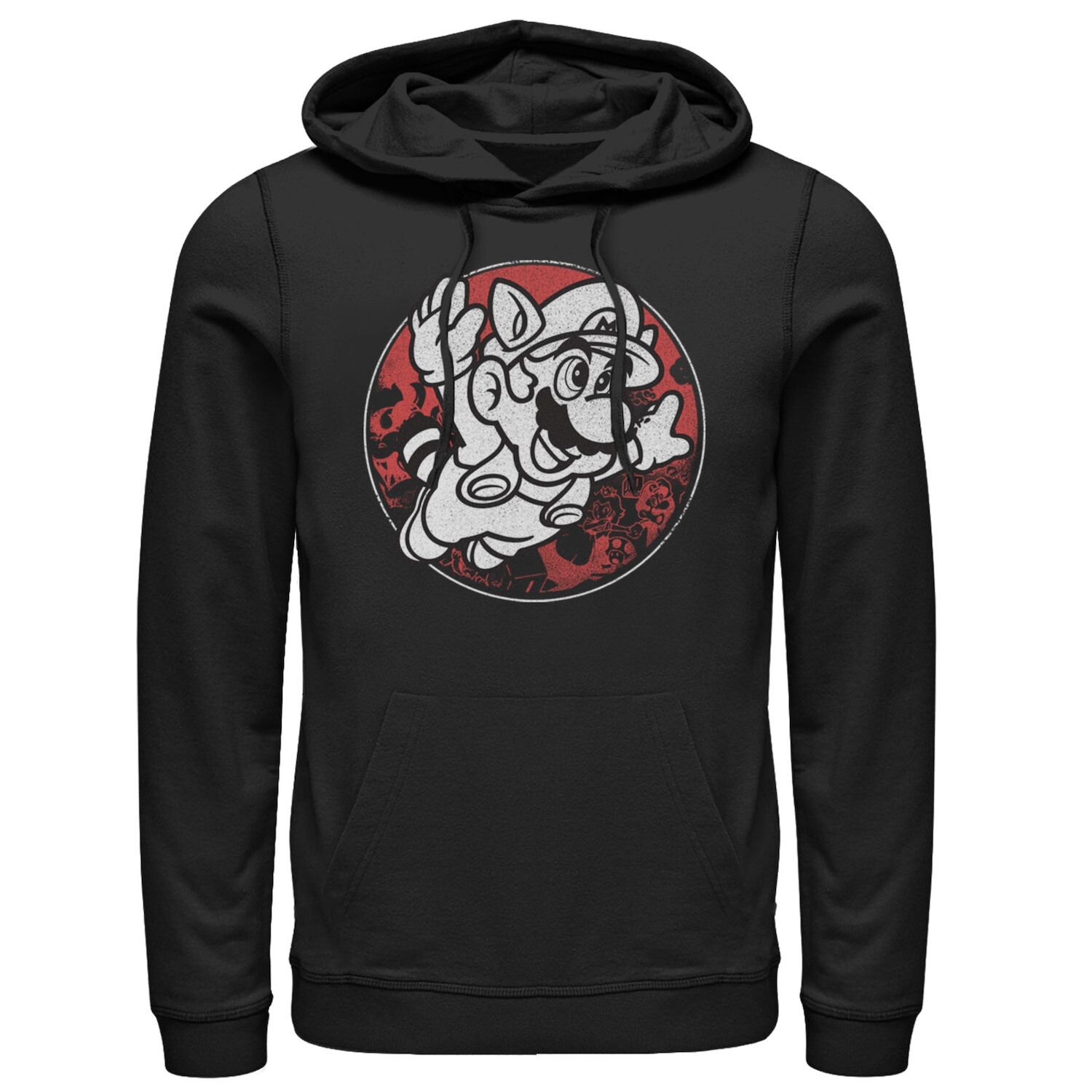 Мужская толстовка с капюшоном и винтажным круглым портретом Nintendo Super Mario Raccoon Licensed Character
Мужская толстовка с капюшоном и винтажным круглым портретом Nintendo Super Mario Raccoon Licensed Character