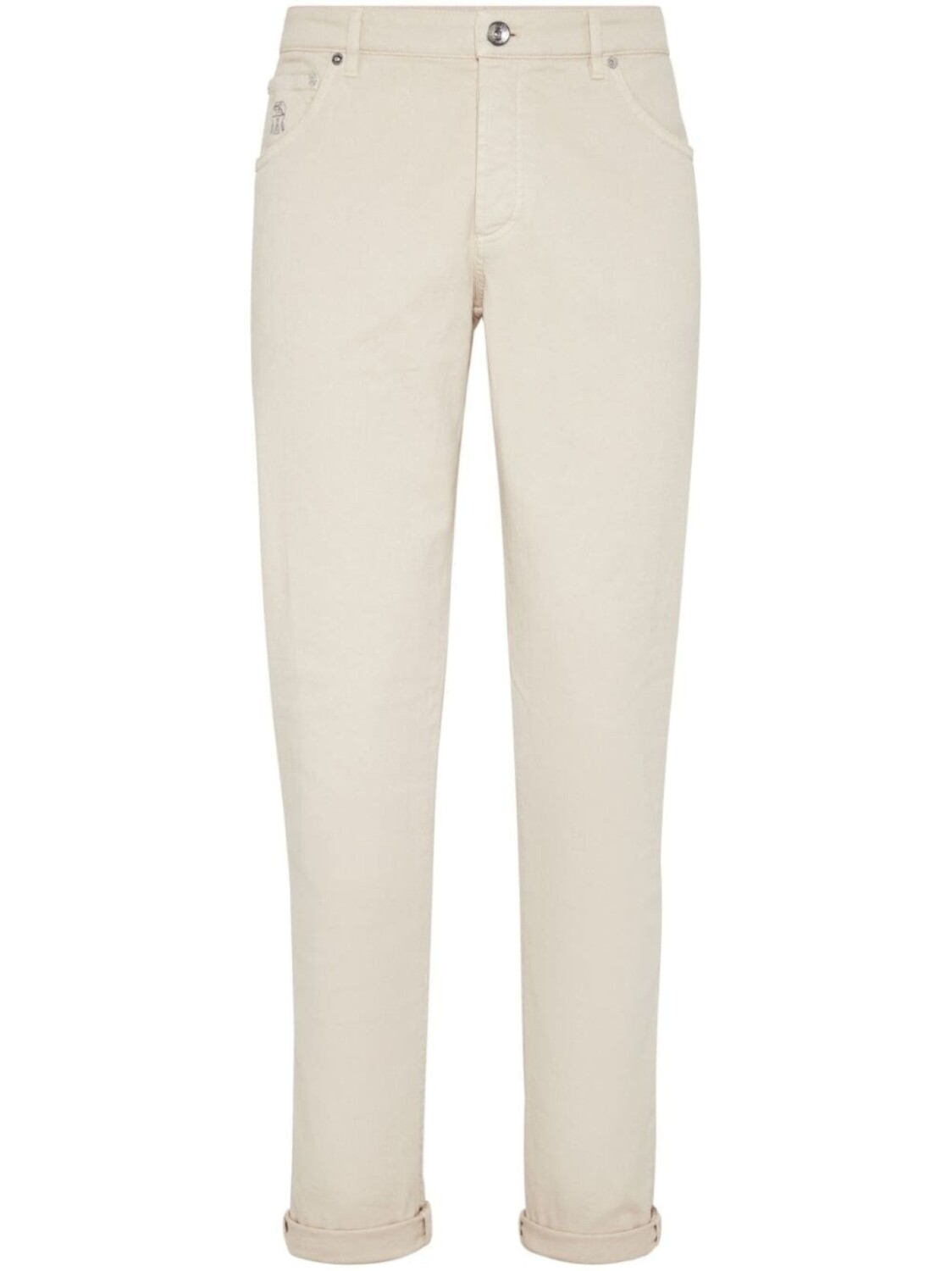 Brunello Cucinelli джинсы с вышитым логотипом, нейтральный цвет
Brunello Cucinelli джинсы с вышитым логотипом, нейтральный цвет