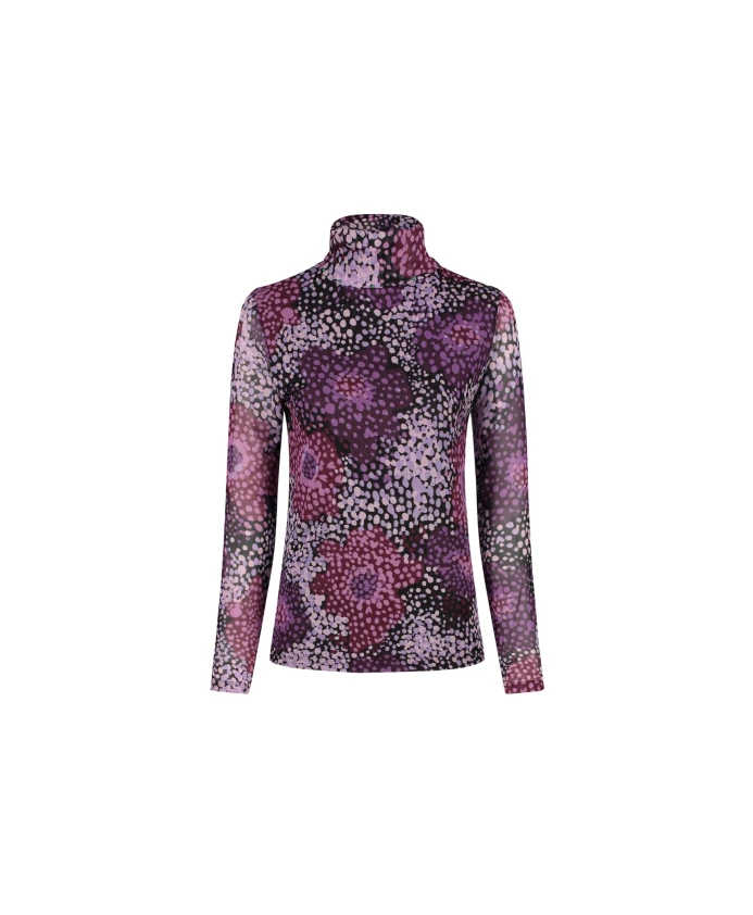 Эластичный топ с высоким воротником Fabienne Chapot, фиолетовый
Эластичный топ с высоким воротником Fabienne Chapot, фиолетовый