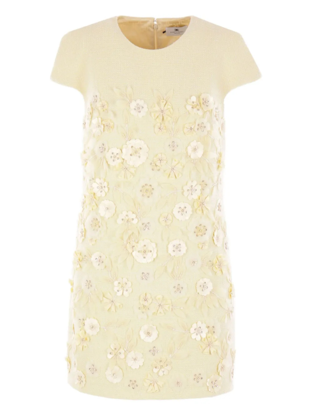 Мини-платье из твида Elisabetta Franchi, нейтральный
Мини-платье из твида Elisabetta Franchi, нейтральный