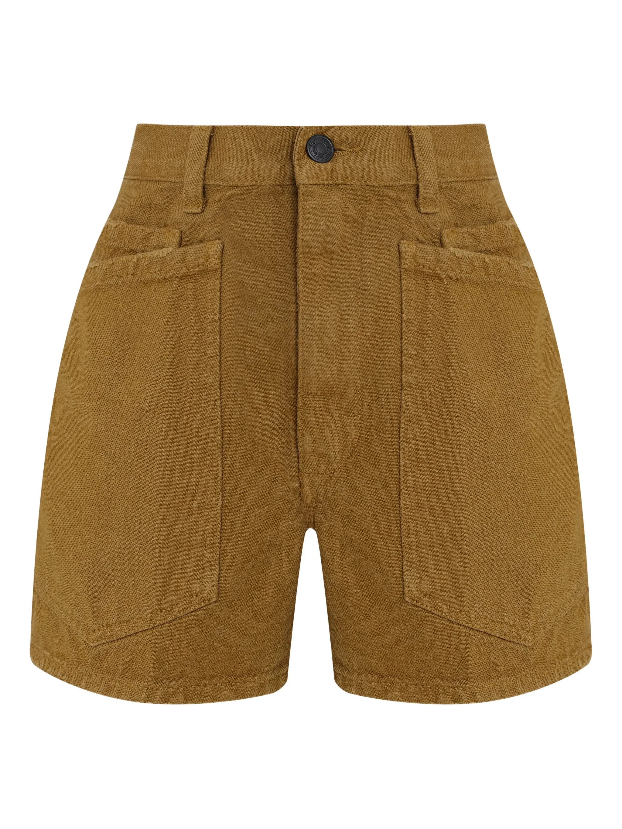 Шорты строгого кроя с завышенной талией Osklen, коричневый
Шорты строгого кроя с завышенной талией Osklen, коричневый