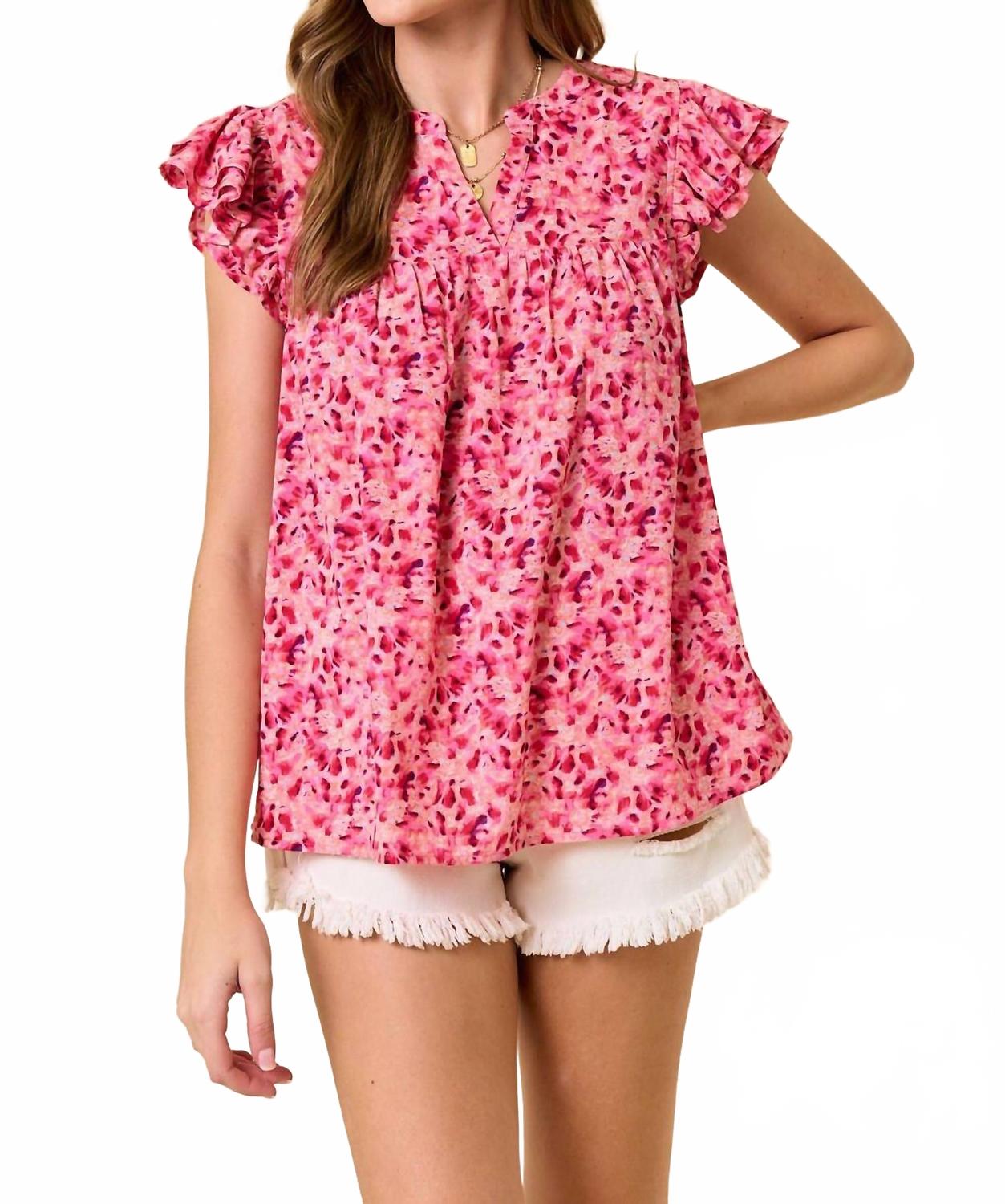 Топ Wanda розового цвета Doe and Rae
Топ Wanda розового цвета Doe and Rae