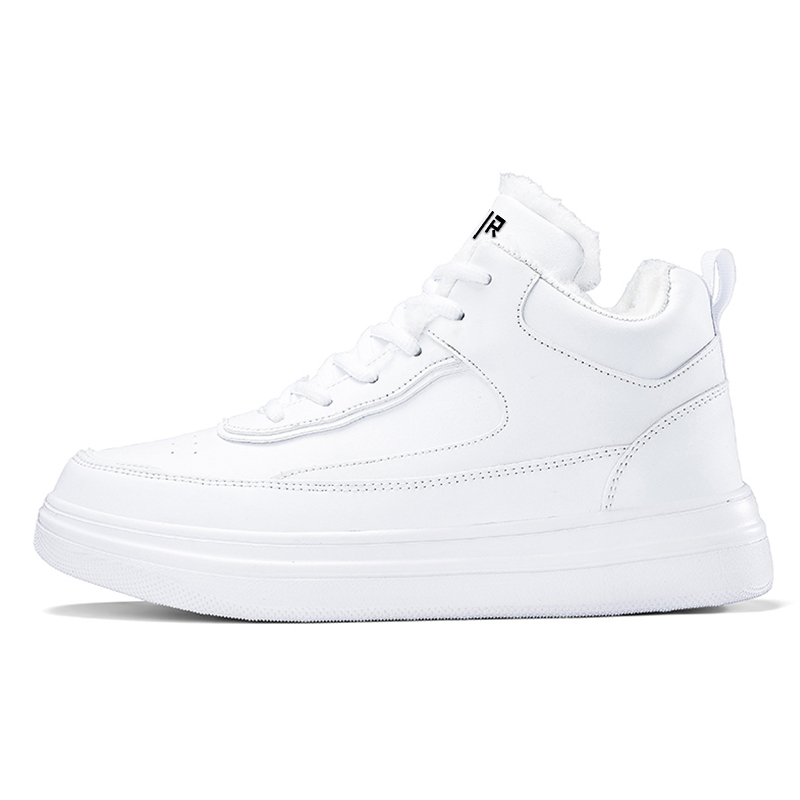 NANJIREN Теплые противоскользящие и износостойкие утепленные скейтерские кроссовки на платформе мужские белые, цвет White Fleece-Lined
NANJIREN Теплые противоскользящие и износостойкие утепленные скейтерские кроссовки на платформе мужские белые, цвет White Fleece-Lined