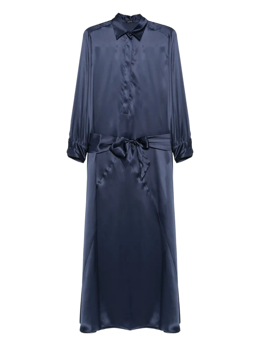 Платье макси со вставками Kiton, синий
Платье макси со вставками Kiton, синий