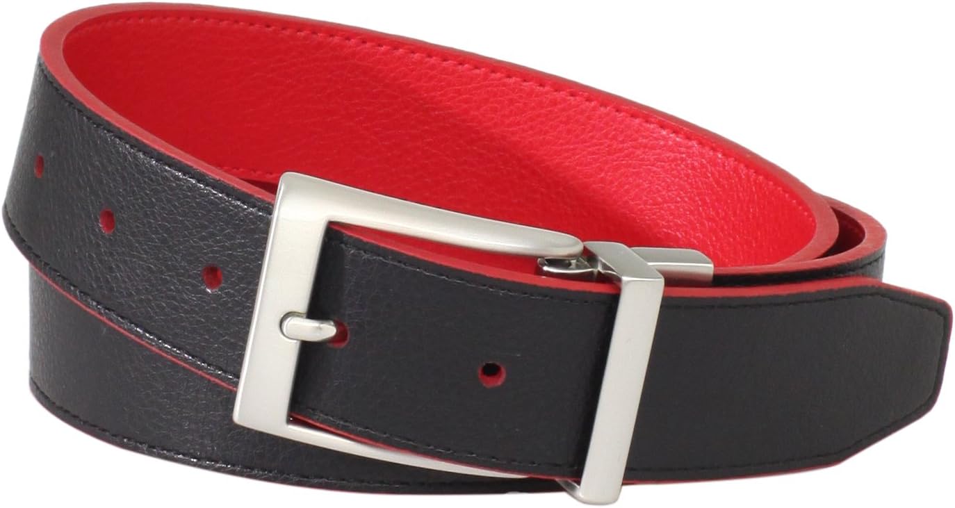 Мужской двусторонний ремень Nike, Red/Black
Мужской двусторонний ремень Nike, Red/Black