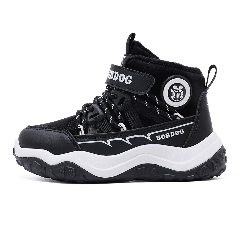 Нескользящие, легкие, амортизирующие, высокие, детские, повседневные кроссовки BOBDOG, черный
Нескользящие, легкие, амортизирующие, высокие, детские, повседневные кроссовки BOBDOG, черный