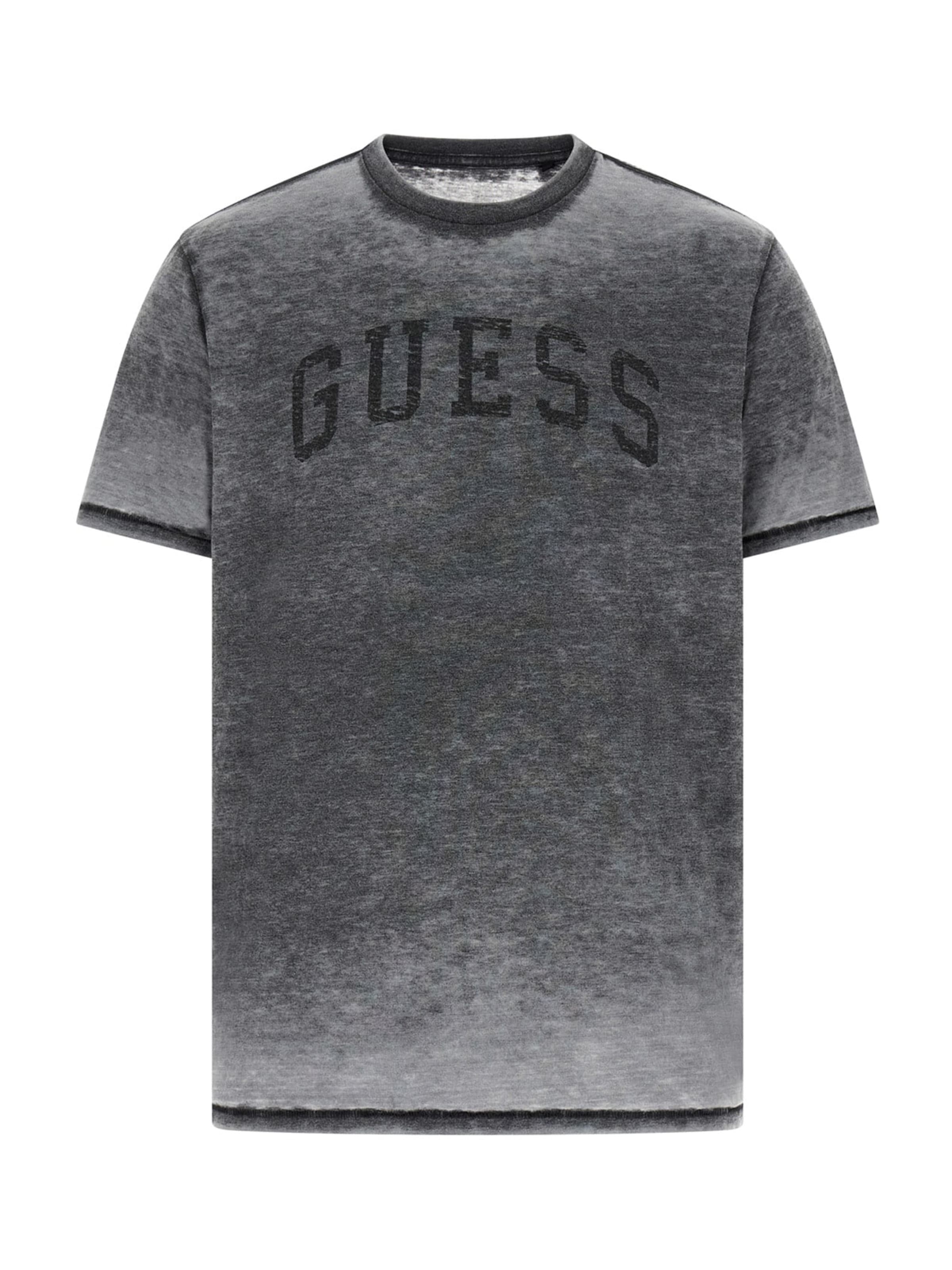 GUESS Футболка 'Marine' в крапчатом черном цвете
GUESS Футболка 'Marine' в крапчатом черном цвете