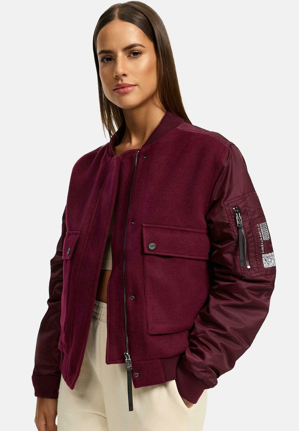 Куртка-бомбер Navahoo, темно-красный
Куртка-бомбер Navahoo, темно-красный