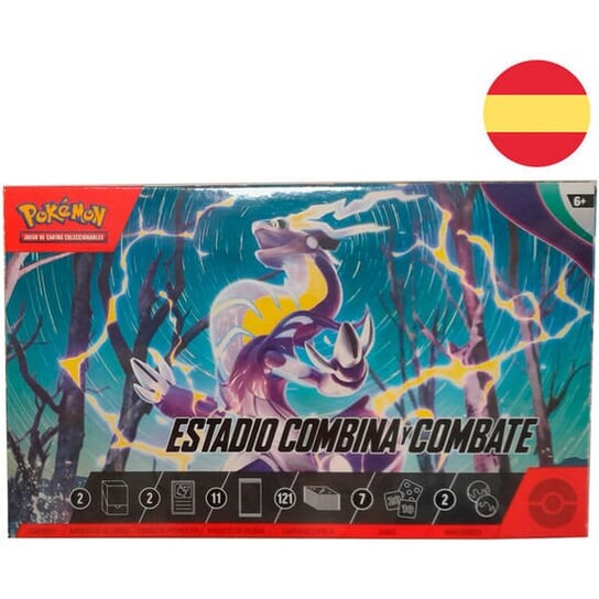 Estuche Juego Cartas Coleccionables Estadio Combina Y Combate Pokemon BANDAI
Estuche Juego Cartas Coleccionables Estadio Combina Y Combate Pokemon BANDAI