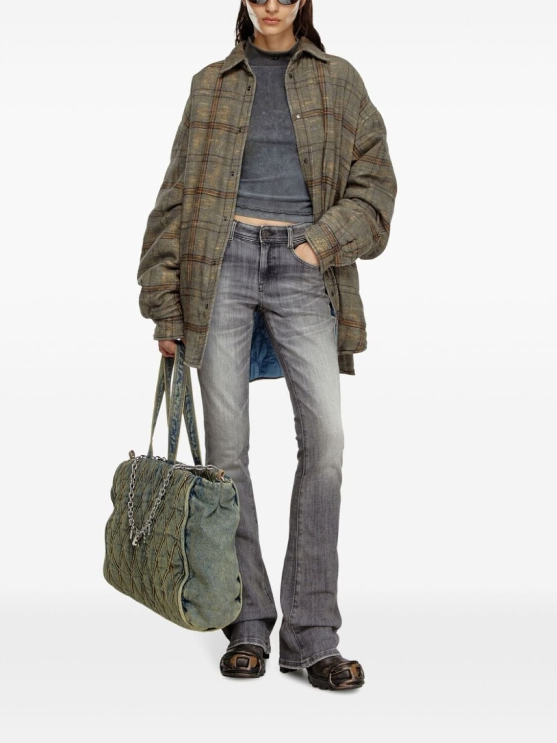 Diesel джинсы bootcut 1969 D-Ebbey, серый
Diesel джинсы bootcut 1969 D-Ebbey, серый