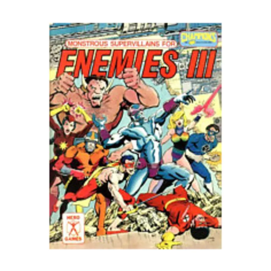 Enemies III, Hero System & Champions (2nd Edition), мягкая обложка 
Enemies III, Hero System & Champions (2nd Edition), мягкая обложка