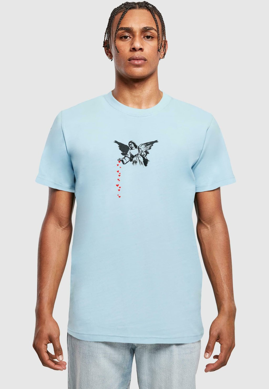 Футболка с принтом BANKSY-HEARTS Merchcode, светло-голубой
Футболка с принтом BANKSY-HEARTS Merchcode, светло-голубой