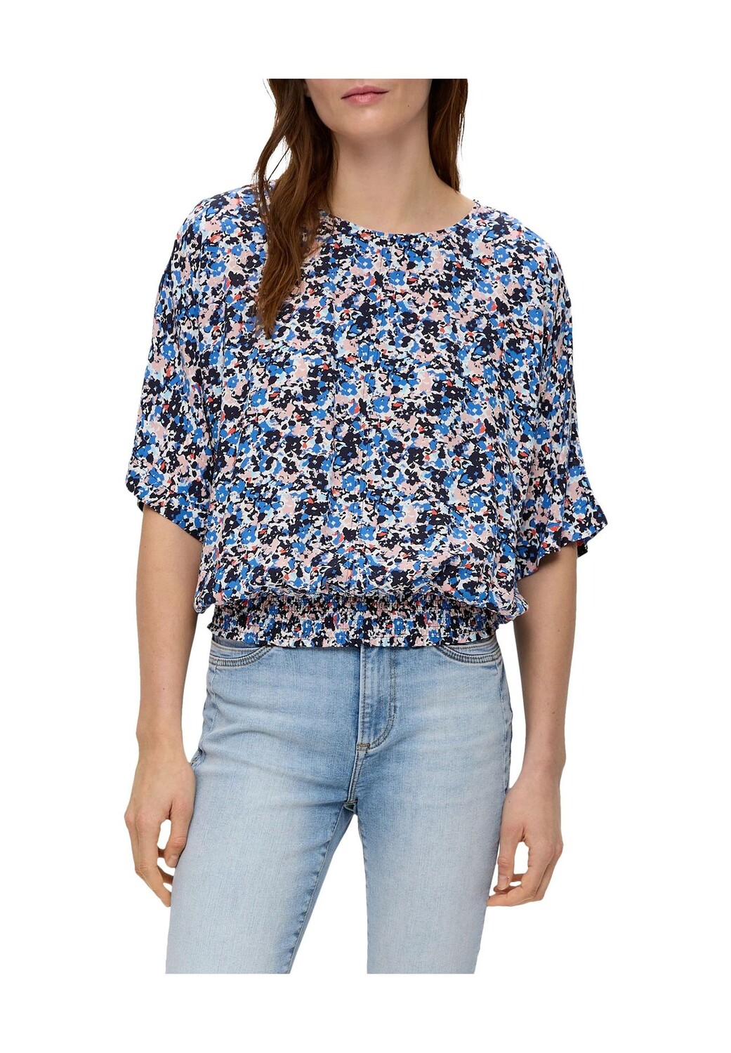 Блузка-рубашка, рукав 3/4, узор по всей поверхности, женская s.Oliver, синий
Блузка-рубашка, рукав 3/4, узор по всей поверхности, женская s.Oliver, синий