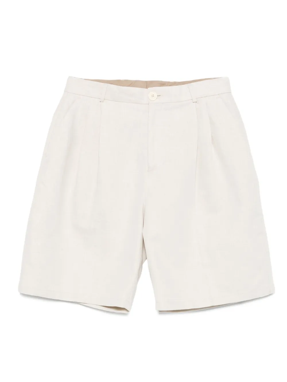 Шорты из смеси хлопка и льна со складками noyoco, нейтральный
Шорты из смеси хлопка и льна со складками noyoco, нейтральный