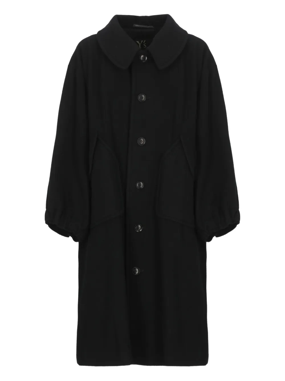 Пальто на пуговицах Y's, черный
Пальто на пуговицах Y's, черный