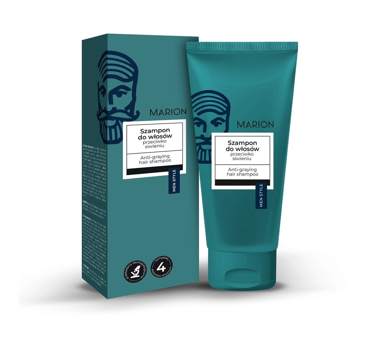 MARION Men Style, Шампунь для волос против седины, 150 мл
MARION Men Style, Шампунь для волос против седины, 150 мл
