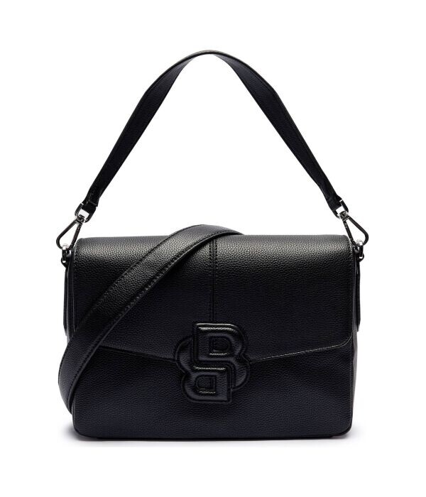 Сумка женская через плечо Boss Anett с монограммой, черный 
Сумка женская через плечо Boss Anett с монограммой, черный