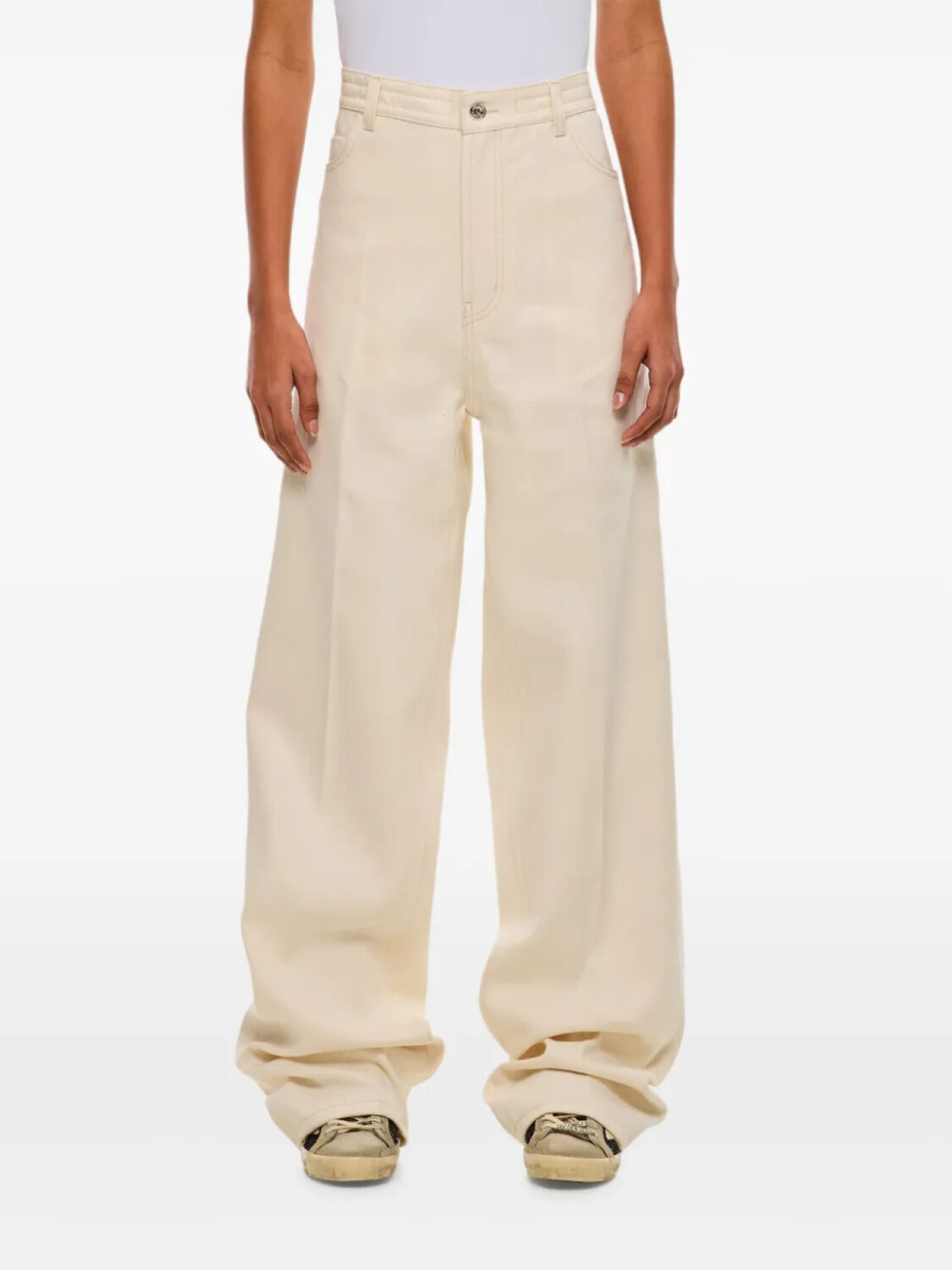 Setchu широкие джинсы, нейтральный
Setchu широкие джинсы, нейтральный