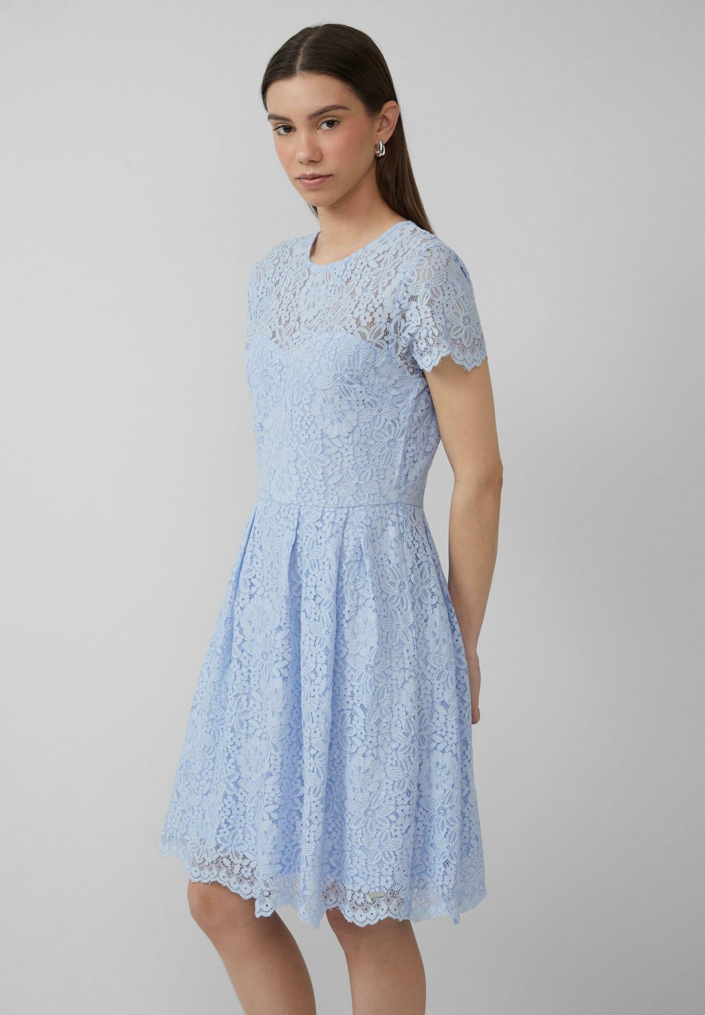 Повседневное платье TAILLIERTES QS, светло-голубой 
Повседневное платье TAILLIERTES QS, светло-голубой