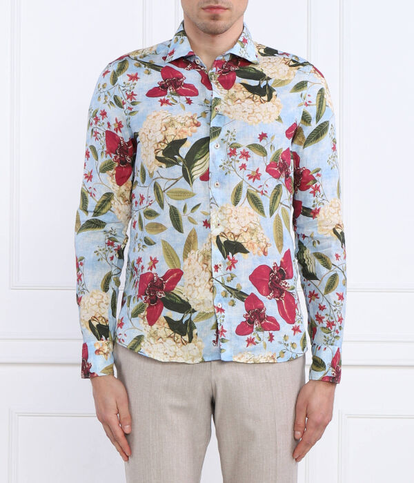 Льняная рубашка Slim fit Stenströms, мультиколор
Льняная рубашка Slim fit Stenströms, мультиколор