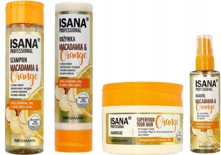 Набор для волос ISANA POFESSIONAL Macadamia Inna marka 
Набор для волос ISANA POFESSIONAL Macadamia Inna marka