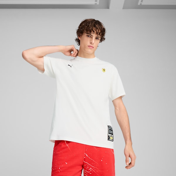 Мужская футболка Scuderia Ferrari Puma, белый
Мужская футболка Scuderia Ferrari Puma, белый