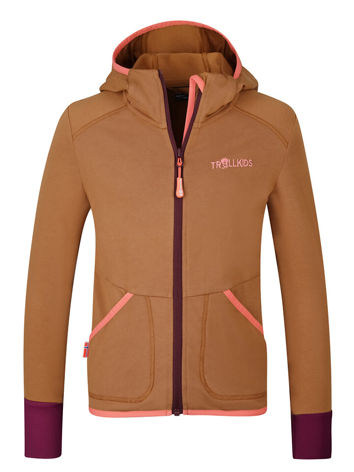 Флисовая куртка Trollkids Saltfjord, светло коричневый
Флисовая куртка Trollkids Saltfjord, светло коричневый