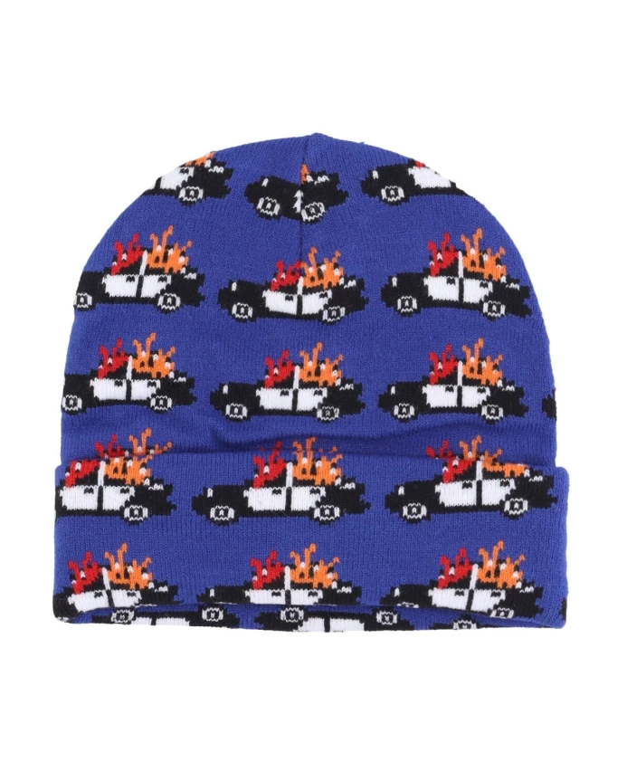 Синяя вышитая шапка-бини Huf, мультиколор
Синяя вышитая шапка-бини Huf, мультиколор