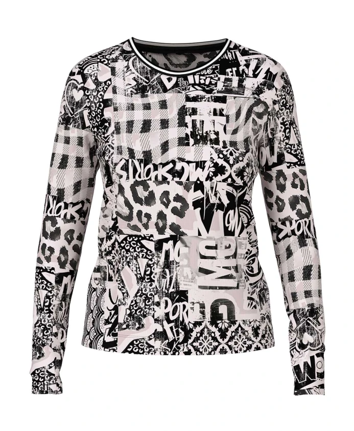 Рубашка с длинными рукавами и принтом Marc Cain, мультиколор
Рубашка с длинными рукавами и принтом Marc Cain, мультиколор