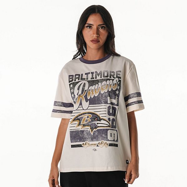 Женская футболка Baltimore Ravens оверсайз винтаж The Wild Collective
Женская футболка Baltimore Ravens оверсайз винтаж The Wild Collective