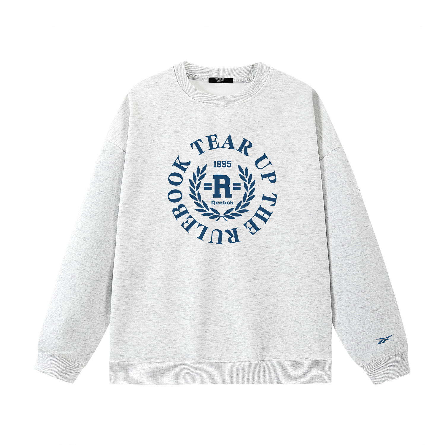Свитшот Unisex Crew Neck Moderate Heavyweight Reebok, белый heather серый (fleece-lined)
Свитшот Unisex Crew Neck Moderate Heavyweight Reebok, белый heather серый (fleece-lined)