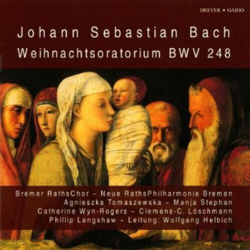CD диск Bach / Langshaw / Loschmann / Stephan / Helbich: Christmas Oratorio
CD диск Bach / Langshaw / Loschmann / Stephan / Helbich: Christmas Oratorio